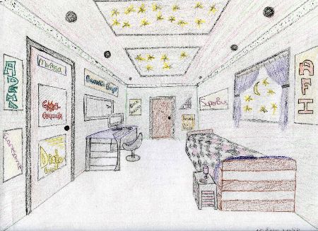 Dream Room In 1 Point Perspective Lessons Tes Teach